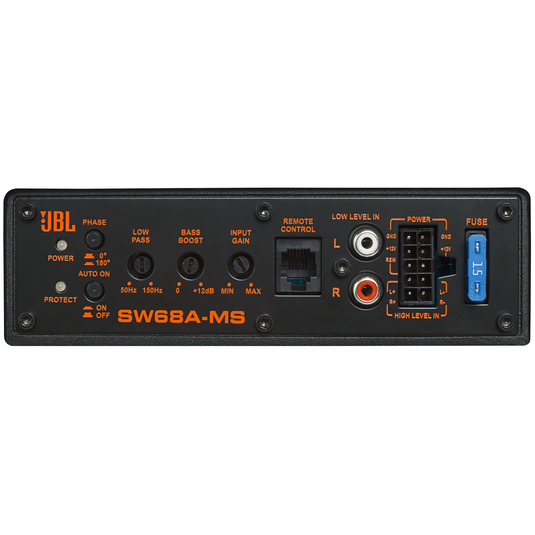 JBL SW68A-MS - Black - Back image number null